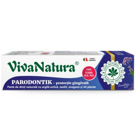 Igiena orala - Pasta de Dinti Paradontik 75ml VivaNatura