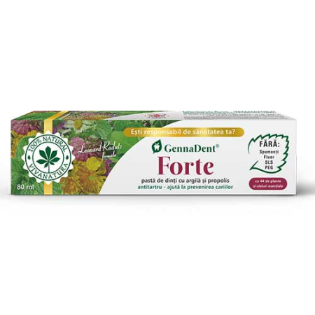 Igiena orala - Pasta Dinti Gennadent Forte 80ml