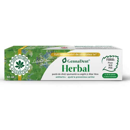 Igiena orala - Pasta Dinti Herbal 80ml Vivanatura
