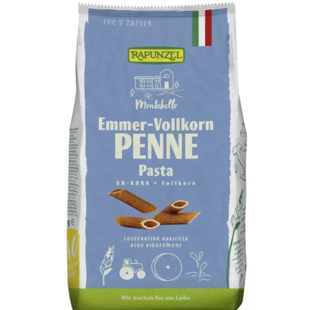 Paste - Penne Integral, 500g, Rapunzel
