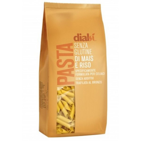 Paste fara gluten - Penne Porumb si Orez 800gr Dialsi