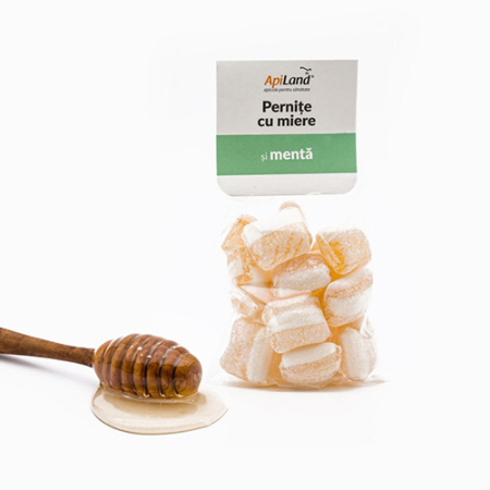 Pernite Cu Miere si Menta 100g Apiland [0]