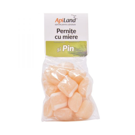 Bomboane - Pernite Cu Miere si Pin 100g Apiland