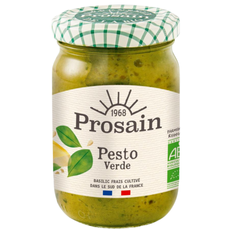 Pesto Autentic cu Busuioc si Parmezan Eco 185g Prosain [0]