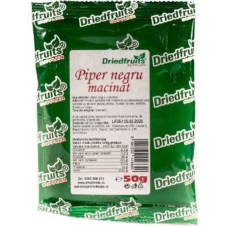 Piper Negru Macinat 50gr Driedfruits [0]
