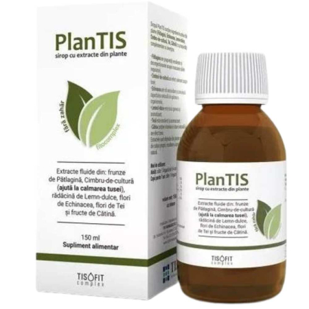 Imunitate - Plantis, Sirop cu extracte de Plante, 150ml, Tis Farmaceutic