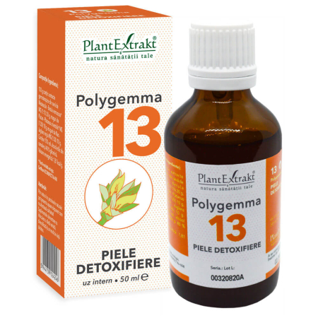 Polygemma 13 -Piele Detoxifiere-  50ml PlantExtract [2]