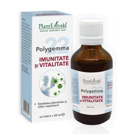 Imunitate - Polygemma 22- Imunitate si Vitalitate 50ml Plantextrakt