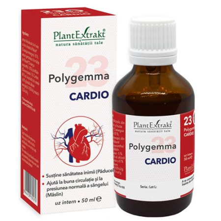 Cardiovasculare - Polygemma 23 Cardio, 50ml, PlantExtrakt