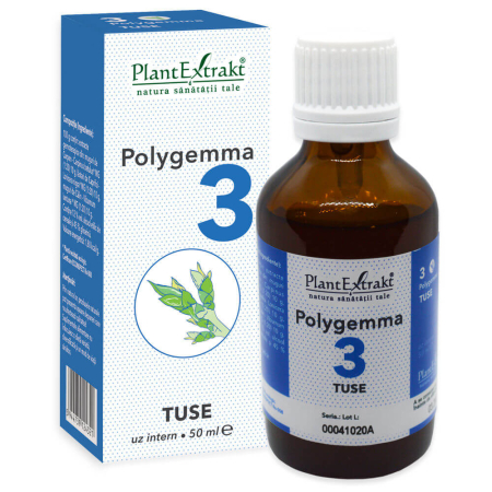 Imunitate - Polygemma 3 - Tuse ,50ml, PlantExtrakt