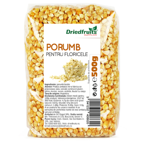 Mancare sanatoasa - Porumb Popcorn 500gr Depal
