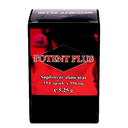 Suplimente alimentare - Potent Plus 15cps Naturalia Diet