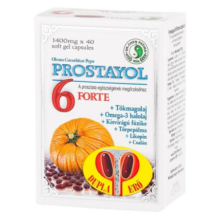 Prostata, urologie - Prostayol 6 Forte 40cps Dr.Chen
