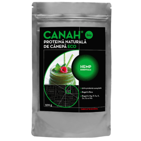 Proteina Naturala de Canepa, Eco, 500g, Canah [0]