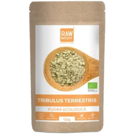 Superalimente - Pudra Tribulus Terrestris, Eco, 125 g, Rawboost