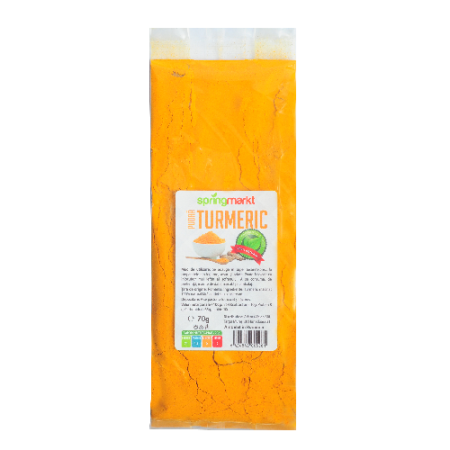 Antioxidanti - Pudra Turmeric, 70g, springmarkt