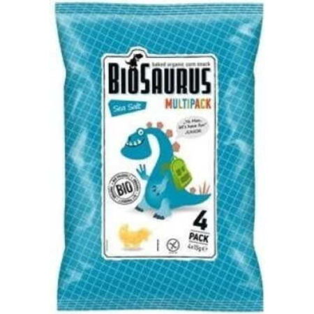 Snacksuri fara gluten - Pufuleti din Porumb dim Sare de Mare Fara Gluten 60g (4*15g) Mc Lloyds