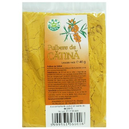 Superalimente - Pulbere de Catina 40gr HerbalSana