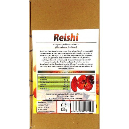 Imunitate - Pulbere Reishi Eco 100gr Deco Italia