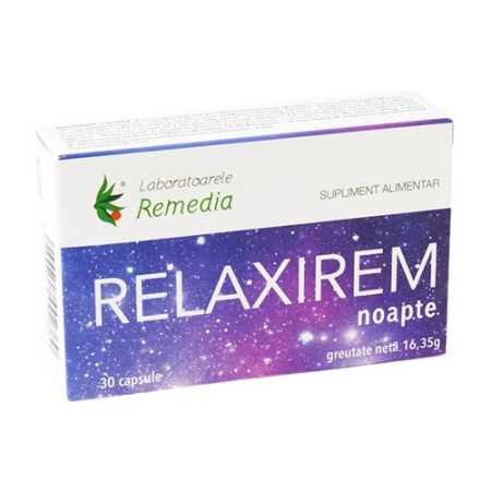 Somn usor - Relaxirem Noapte 30cpr Lab.Remedia