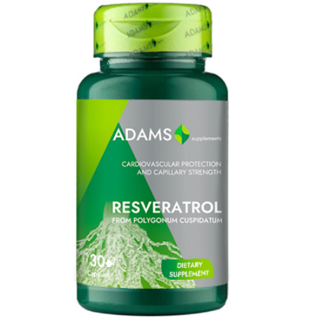 Resveratrol 50mg, 30cps, Adams Supplements [0]