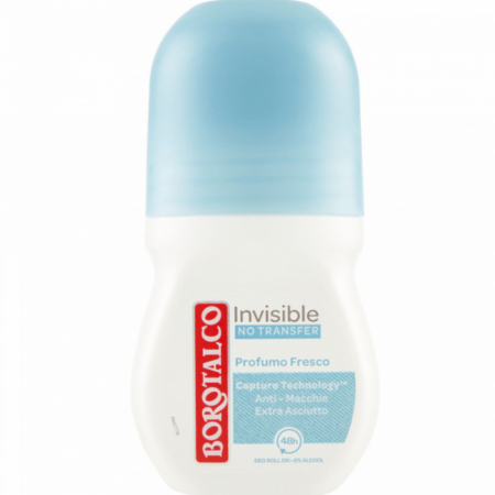 Deodorante - Roll-on Invisible Fresh 50ml Borotalco