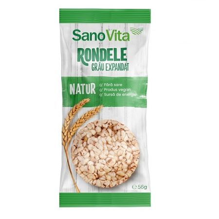 Cereale - Rondele Grau Simple 56g Sanovita
