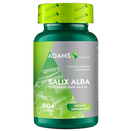 Salix alba 340mg 90cps, Adams Supplements [1]