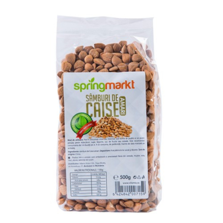 Seminte, nuci - Samburi de caise amari, 500g, springmarkt