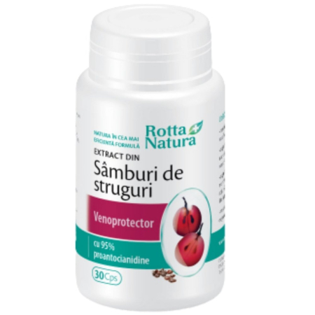 Samburi de struguri extract, 30cps, Rotta Natura [0]