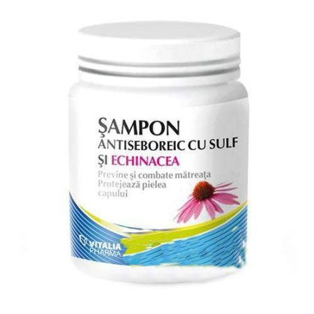 Sampon Antiseboreic cu Sulf si Echinaceea 150gr Vitalia [1]
