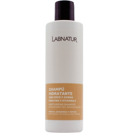 Sampoane si balsamuri - Sampon hidratant cu Cocos, Ovaz si Keratina 250ml LabNatur