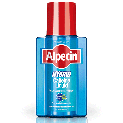 Slabire, dieta, frumusete - Sampon Hybrid Caffeine Liquid 200ml Alpecin