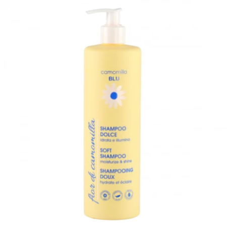 Sampoane si balsamuri - Sampon pentru hidratare si stralucire, Fior di Camomilla, 500ml, Camomilla Blu