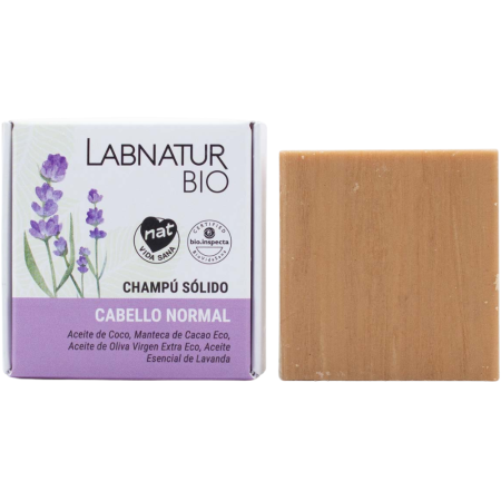 Sampoane si balsamuri - Sampon solid pentru par normal 75gr LabNatur