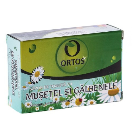 Produse de uz casnic - Sapun cu Musetel Si Galbenele 100g Ortos