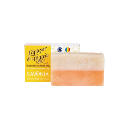 Sapun Handmade Laptisor Matca Musetel 90g, Savonia [1]