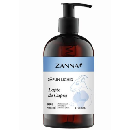 Produse de uz casnic - Sapun lichid cu Lapte de capra, 350ml, Zanna