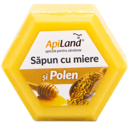 Sapunuri - Sapun Miere si Polen, 100g, Apiland