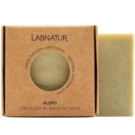 Sapun natural premium 20% Alep, 80g, LabNatur [0]
