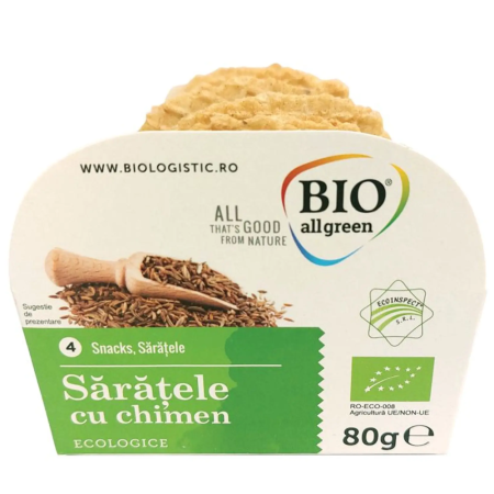 Saratele cu Chimen 80gr Bio Allgreen [2]