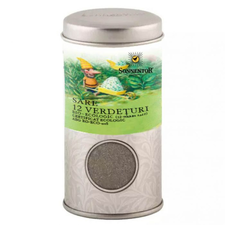 Condimente - Sare, 12 Verdeturi in solnita, Eco, 75g, Sonnentor