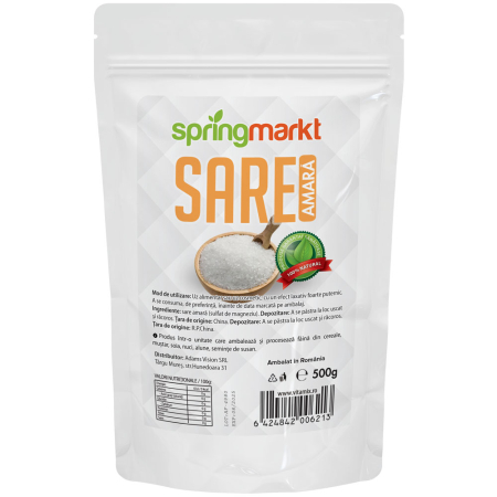 Sare de baie - Sare Amara, 500g, Springmarkt