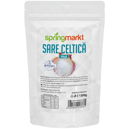 Condimente - Sare Celtica Fina, 500 g, springmarkt