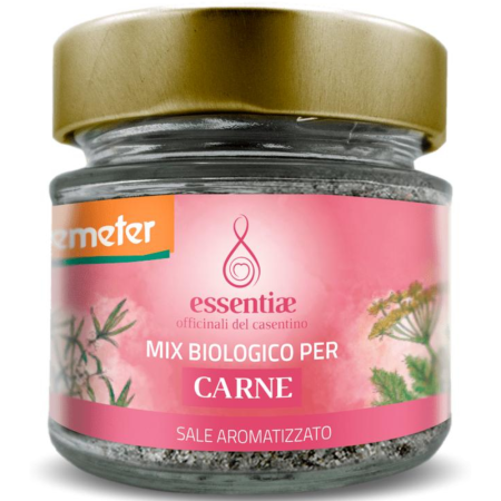 Condimente - Sare cu Plante Aromatice pentru Carne Certificare Demeter Eco 55g Essentiae