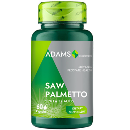 Saw Palmetto 500mg, 60cps, Adams Supplements [0]