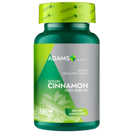 Scortisoara 1000mg, 120cps, Adams Supplements [1]