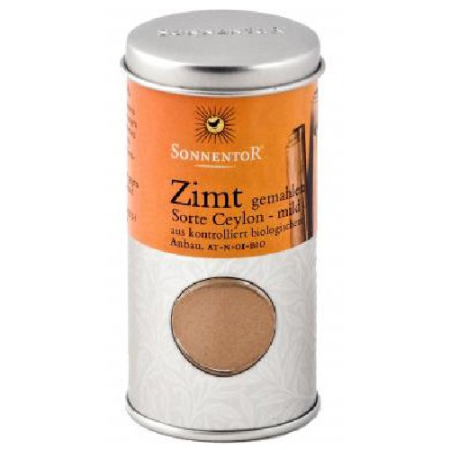 Condimente - Scortisoara Ceylon Macinata in Solnita Eco 40gr Sonnentor