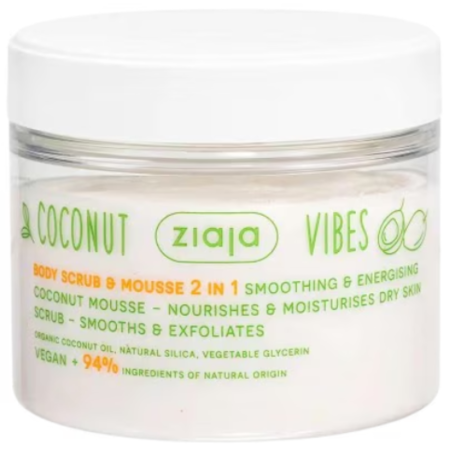 Scrub si Mousse pentru Corp Coconut 200ml Ziaja [0]