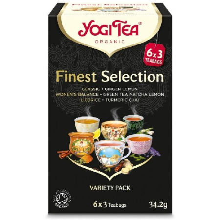 Atelierul de cafea si ceaiuri - Selectie de Ceaiuri Finest Selection, 6*3pl, Pronat